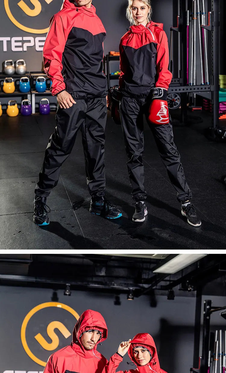 Unisex Sauna Suit Set