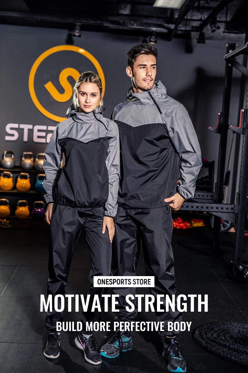 Unisex Sauna Suit Set