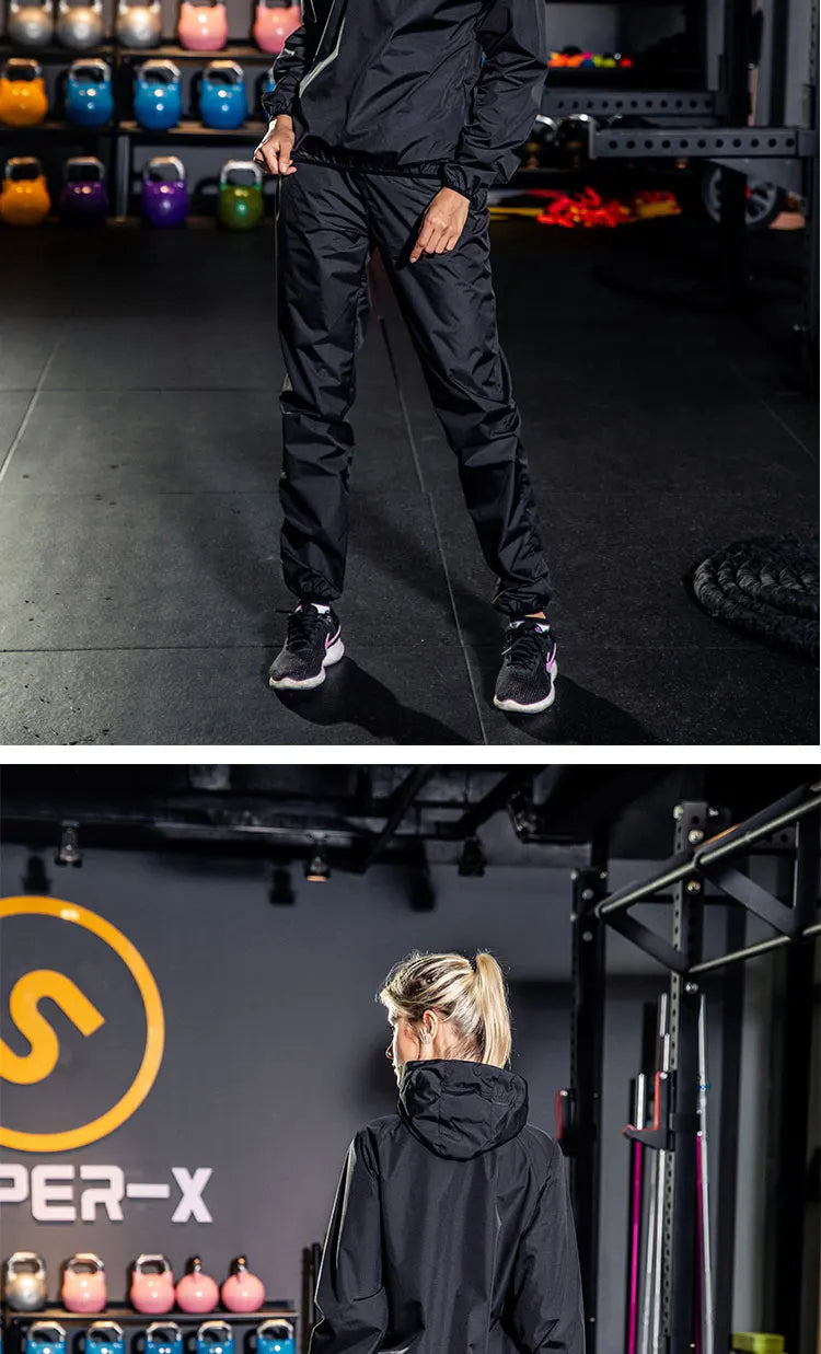 Unisex Sauna Suit Set