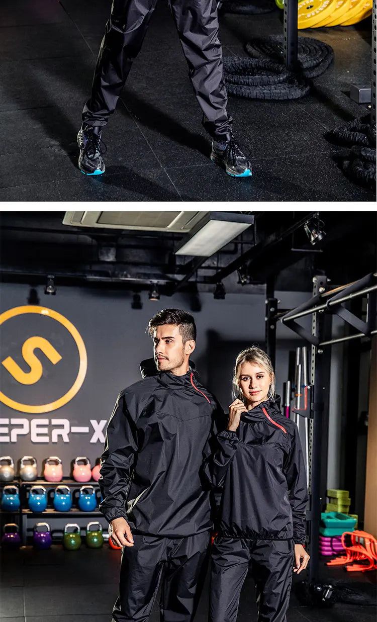 Unisex Sauna Suit Set