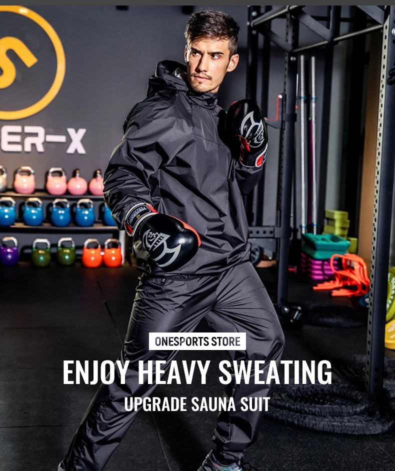 Unisex Sauna Suit Set