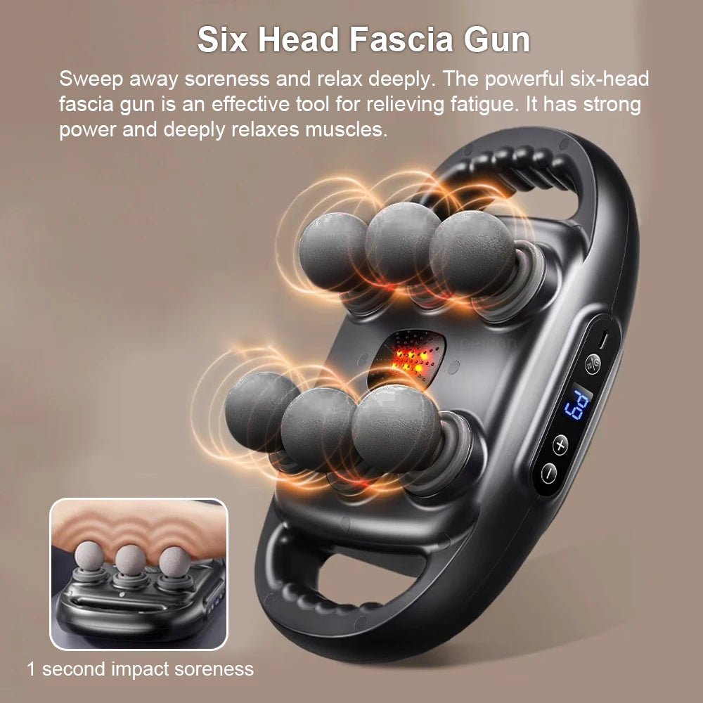 Professional Six-Head Fascia Gun