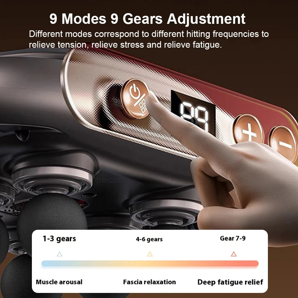 Professional Six-Head Fascia Gun