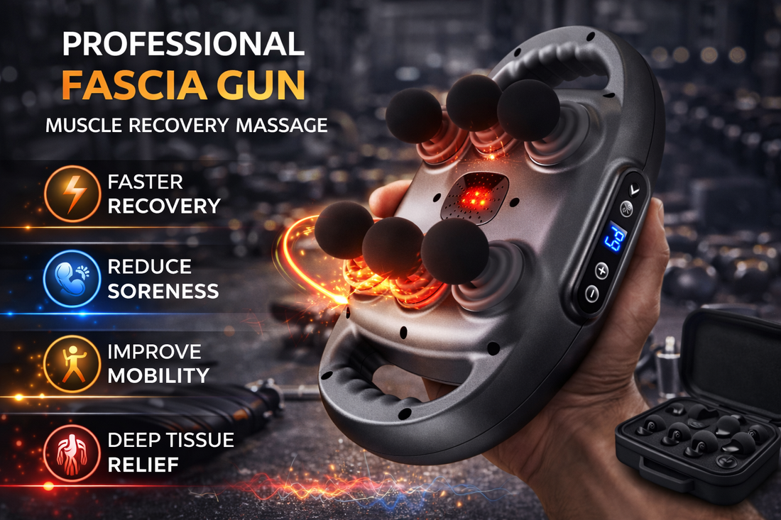 Best Professional Fascia Gun for Muscle Recovery (2026 Complete Guide)