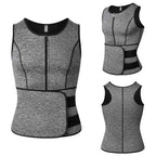 Men’s Sauna Vest: Double-Belt Waist Trainer for Fat Burning & Body Shaping