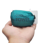 Quick-Dry Microfiber Towel: Lightweight & Portable for Travel & Sports