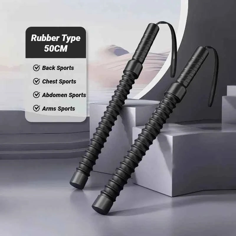 Ergonomic Strength Training Bar: Spring Arm Expander for Biceps & Triceps