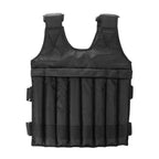 Adjustable Weighted Vest: 1-50kg Training Suit for Fitness, Running & Jogging