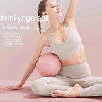Mini Yoga Ball (25cm): Anti-Burst PVC Fitness Ball for Pilates & Home Workouts
