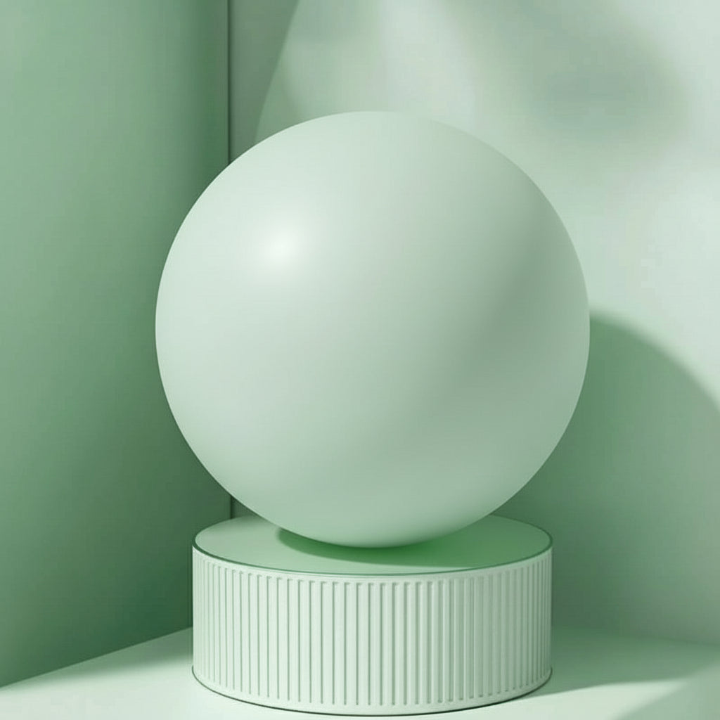 Mini Yoga Ball (25cm): Anti-Burst PVC Fitness Ball for Pilates & Home Workouts