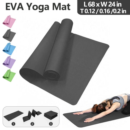 Foldable Eco-Friendly EVA Yoga Mat