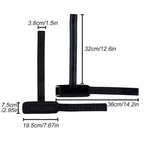 Weightlifting Wrist Straps: Padded Lifting Wraps with Wrist Support for Deadlifts & Gym Training