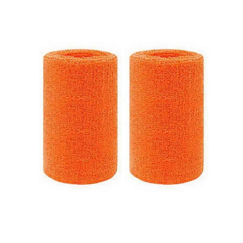 2-Pack Towel Sweat Wristbands: Guards for Tennis, Basketball, Volleyball, Padel & Fitness