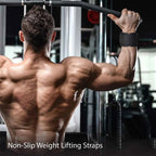 Weightlifting Wrist Straps: Padded Lifting Wraps with Wrist Support for Deadlifts & Gym Training