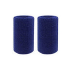 2-Pack Towel Sweat Wristbands: Guards for Tennis, Basketball, Volleyball, Padel & Fitness