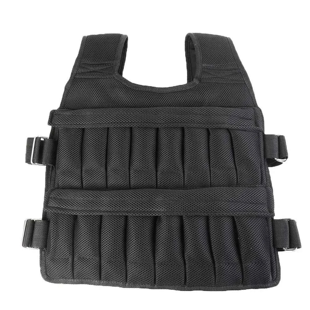 Adjustable Weighted Vest: 1-50kg Training Suit for Fitness, Running & Jogging
