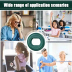 Silicone Grip Ring Strengthener: Finger & Wrist Trainer for Muscle Power and Pain Relief