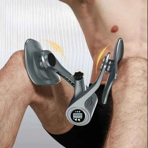 Digital Hip & Leg Trainer: Adjustable Pelvic Floor Exerciser with Counter Display