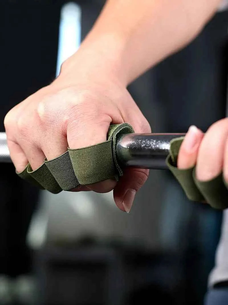 Leather Gym Gloves: Weightlifting & Pull-Up Grips with Palm Protection