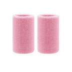 2-Pack Towel Sweat Wristbands: Guards for Tennis, Basketball, Volleyball, Padel & Fitness