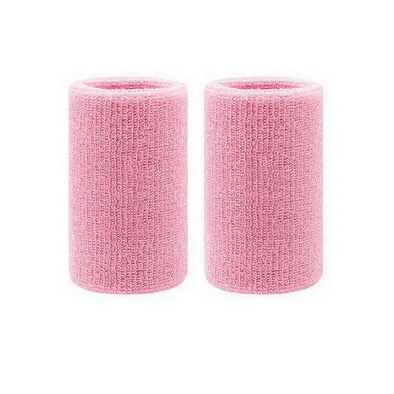 2-Pack Towel Sweat Wristbands: Guards for Tennis, Basketball, Volleyball, Padel & Fitness