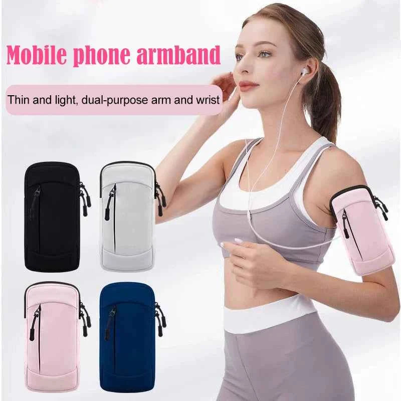 Running Phone Armband: Secure Sports Arm Bag for Mobile Phones & Workouts