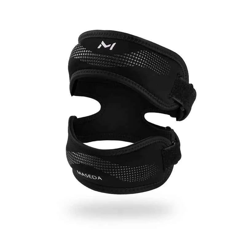 Double Patella Knee Brace: Adjustable Anti-Slip Shock-Absorbing Support