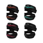 Double Patella Knee Brace: Adjustable Anti-Slip Shock-Absorbing Support