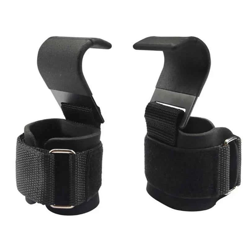 Weightlifting Power Hooks: Wrist Support Grips for Pull-Ups & Strength Training
