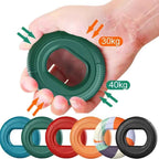Silicone Grip Ring Strengthener: Finger & Wrist Trainer for Muscle Power and Pain Relief