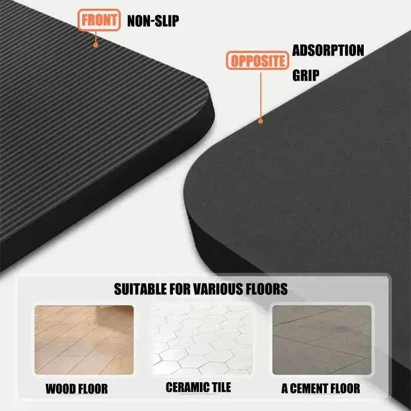 15mm Thick Yoga Mat: Non-Slip Fitness Mat for Yoga, Pilates & Home Workouts
