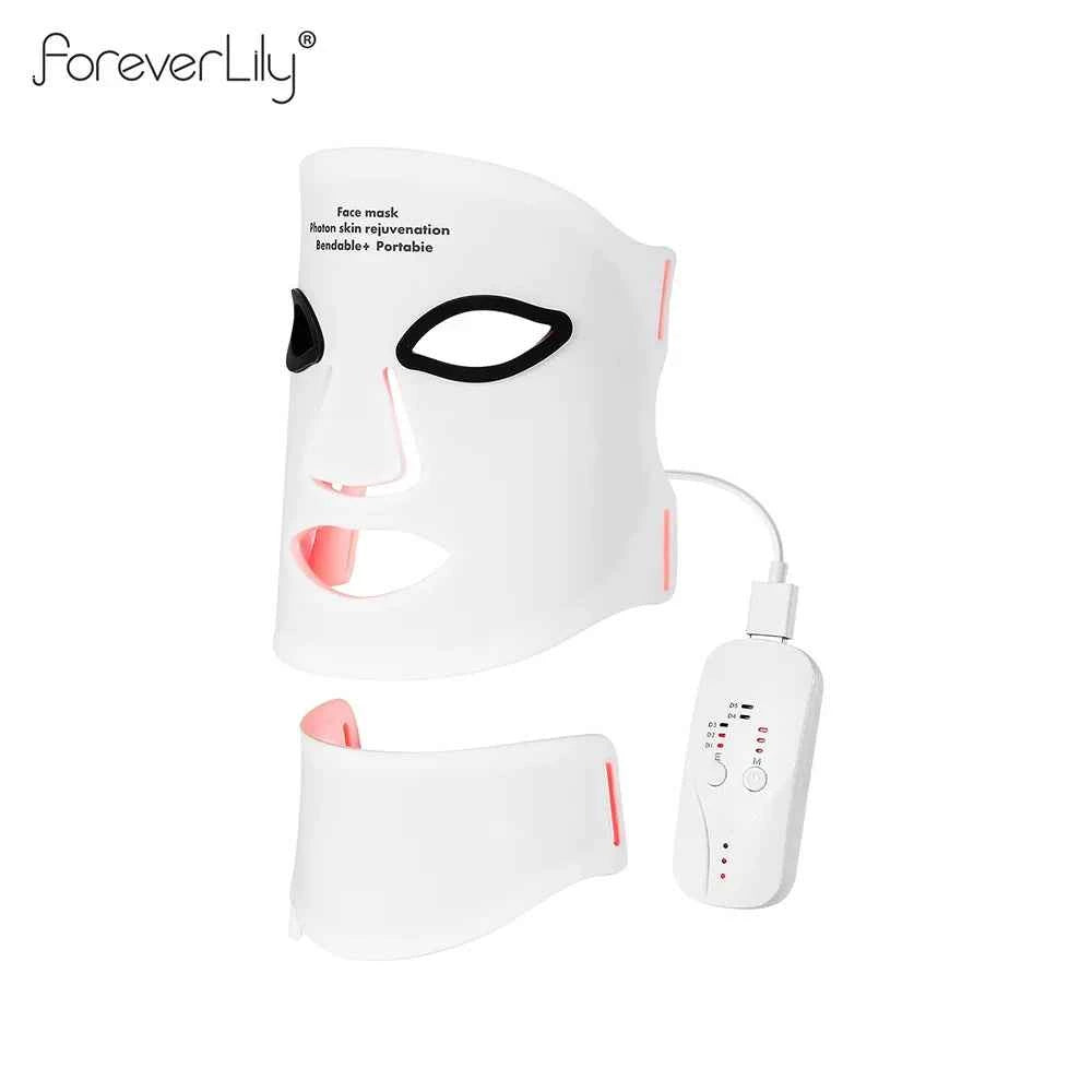 Wireless Silicone LED Face & Neck Mask