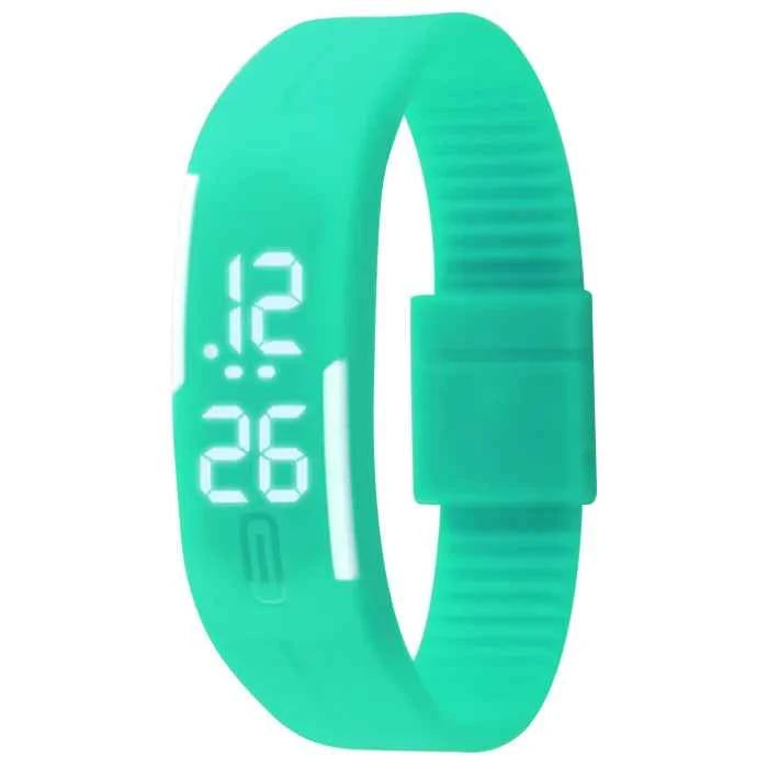 LED Digital Sports Watch: Unisex Silicone Strap Wristwatch for Kids & Adults