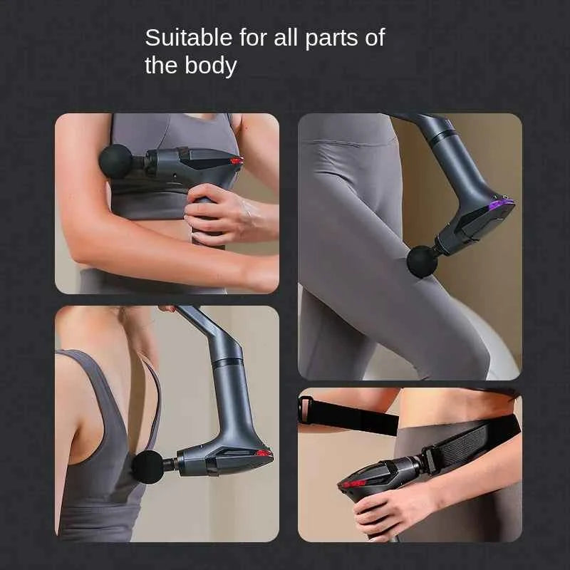 Multifunctional Long-Handle Massage Gun
