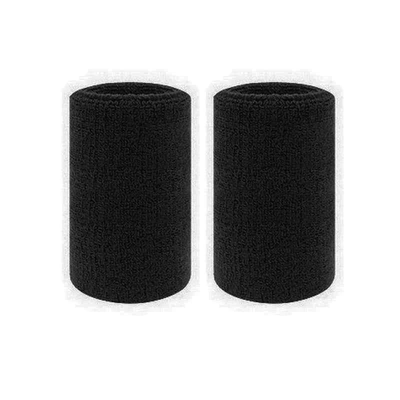 2-Pack Towel Sweat Wristbands: Guards for Tennis, Basketball, Volleyball, Padel & Fitness