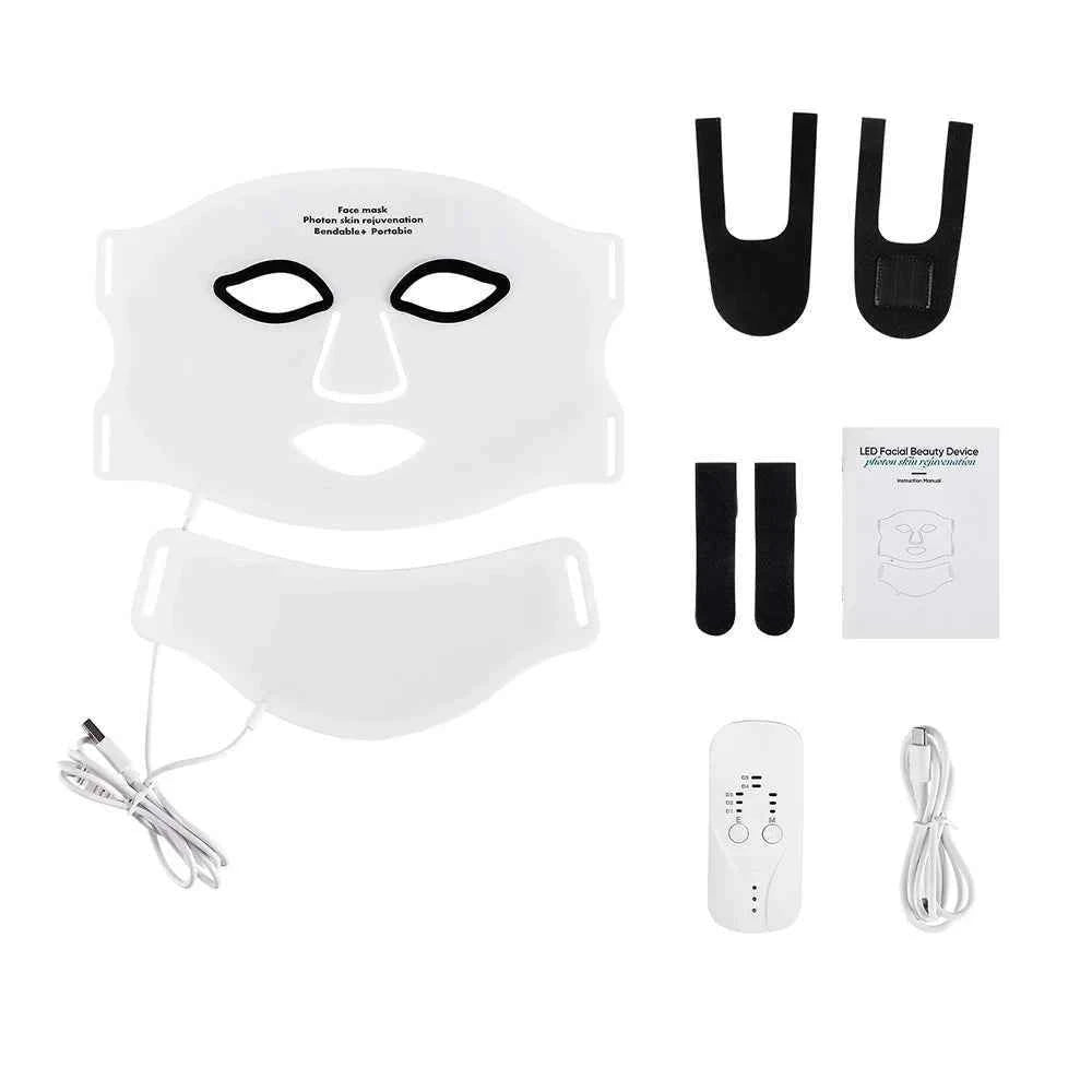 Wireless Silicone LED Face & Neck Mask