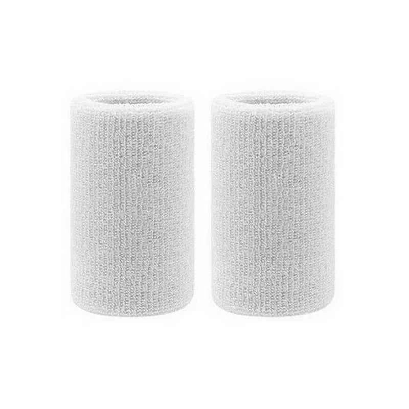 2-Pack Towel Sweat Wristbands: Guards for Tennis, Basketball, Volleyball, Padel & Fitness