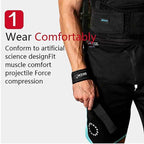 Adjustable Non-Slip Weightlifting Wrist Straps: Gym Support, Grip & Strength Training