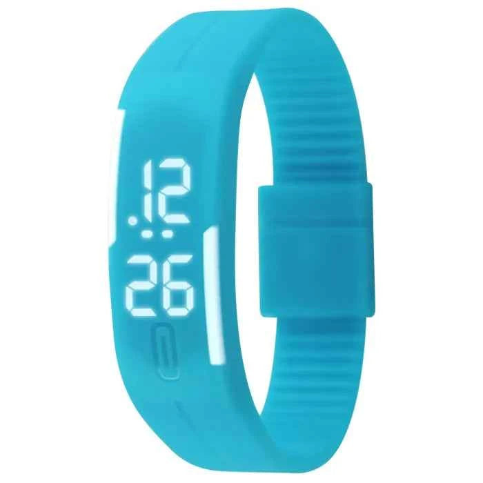 LED Digital Sports Watch: Unisex Silicone Strap Wristwatch for Kids & Adults