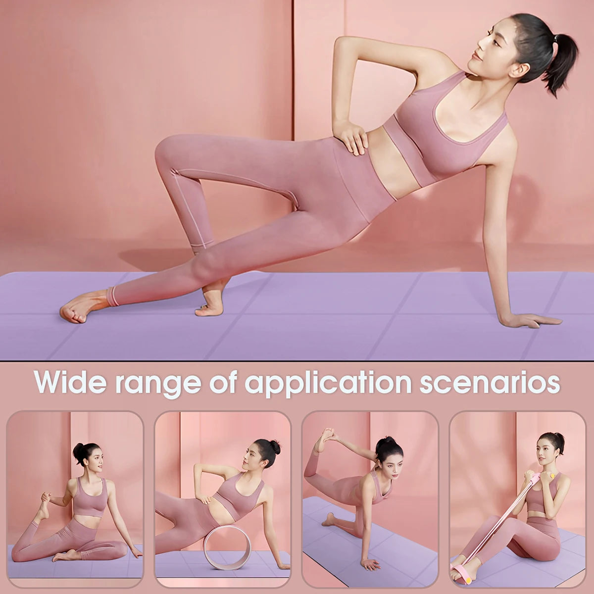 Foldable Eco-Friendly EVA Yoga Mat