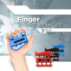 Dual-Hand Grip Strengthener: Finger Trainer for Muscle Building & Rehabilitation