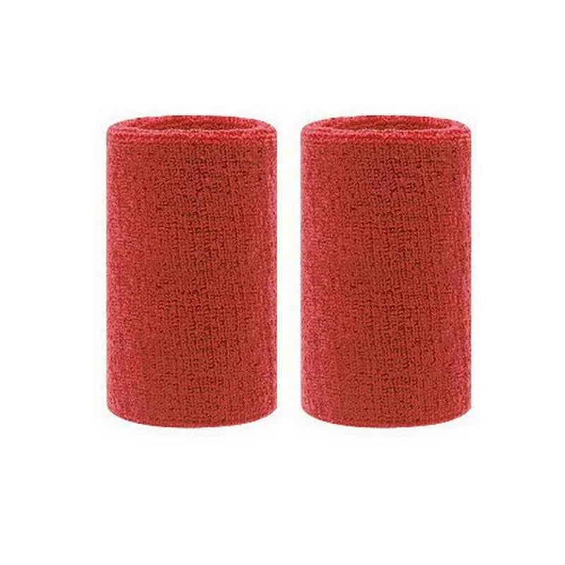 2-Pack Towel Sweat Wristbands: Guards for Tennis, Basketball, Volleyball, Padel & Fitness