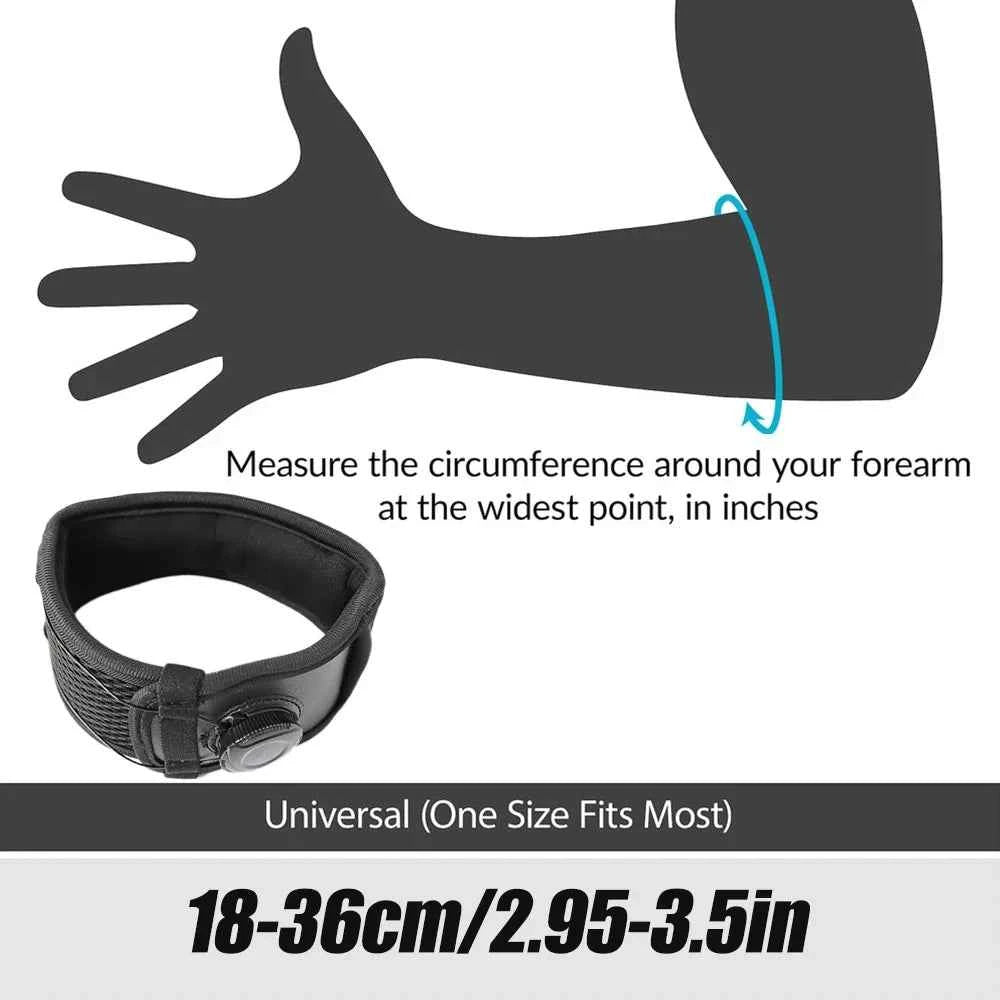 Tennis Elbow Brace: Adjustable Strap for Tendonitis & Forearm Support