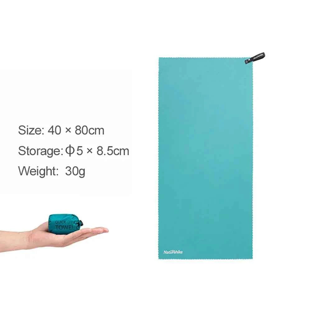 Quick-Dry Microfiber Towel: Lightweight & Portable for Travel & Sports