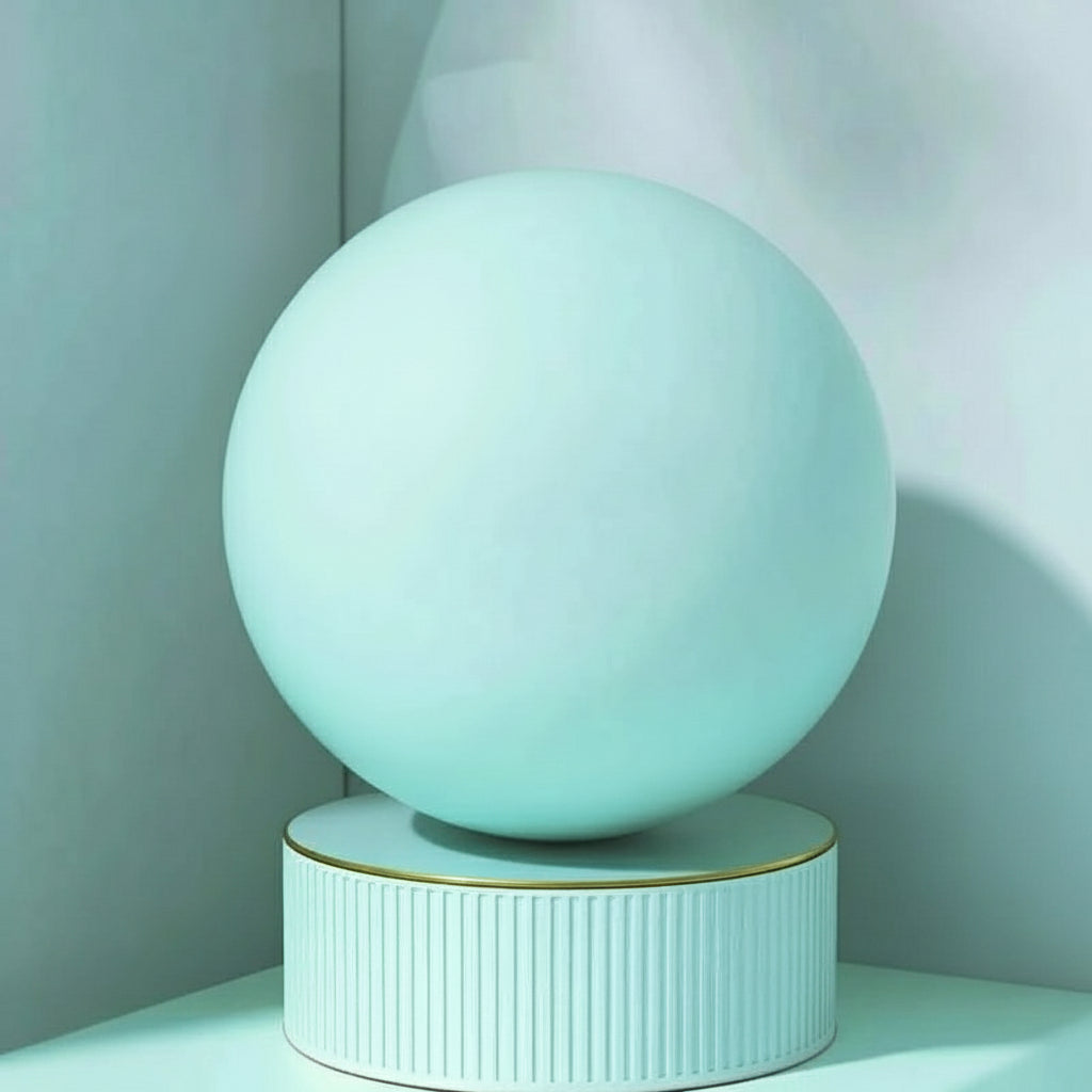 Mini Yoga Ball (25cm): Anti-Burst PVC Fitness Ball for Pilates & Home Workouts