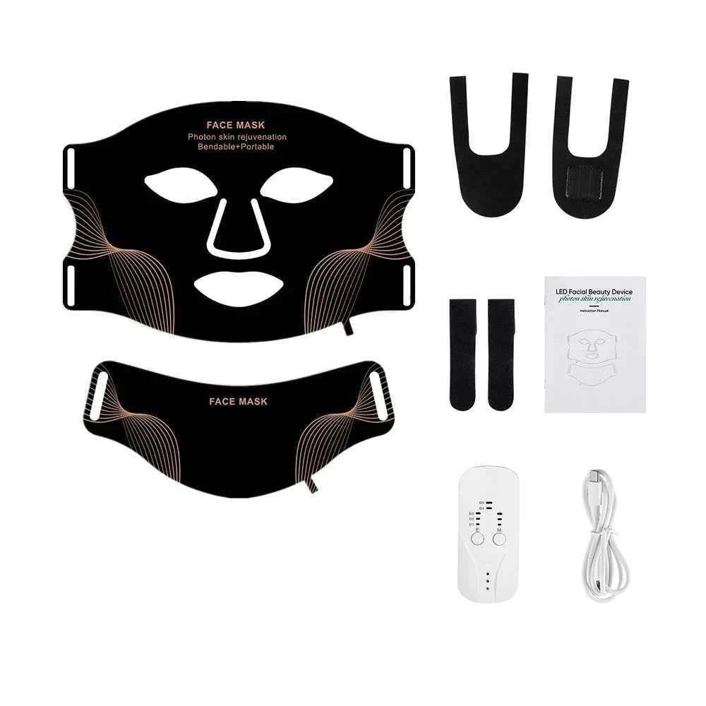 Wireless Silicone LED Face & Neck Mask