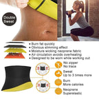 Waist Trainer Belt: Sweat Sauna Trimmer for Abs & Belly Fat Slimming