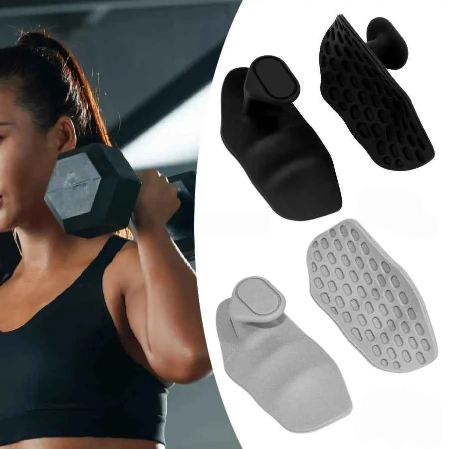 Fingerless Gym Grips: Ergonomic Hand Protection for Weightlifting & Training