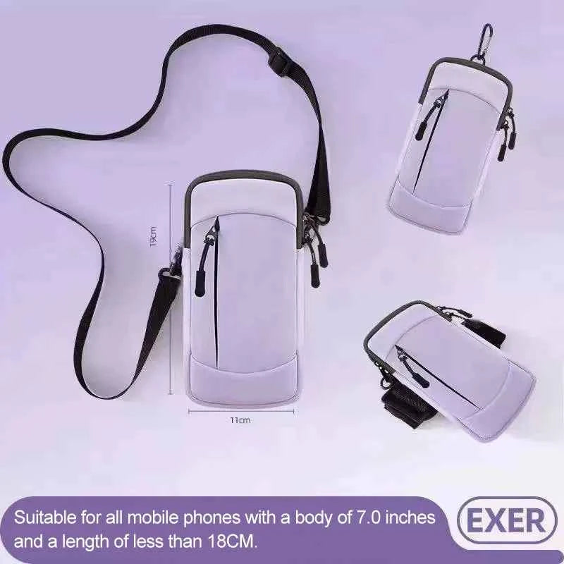 Running Phone Armband: Secure Sports Arm Bag for Mobile Phones & Workouts