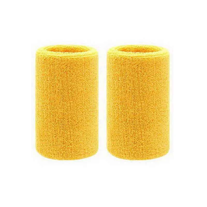 2-Pack Towel Sweat Wristbands: Guards for Tennis, Basketball, Volleyball, Padel & Fitness